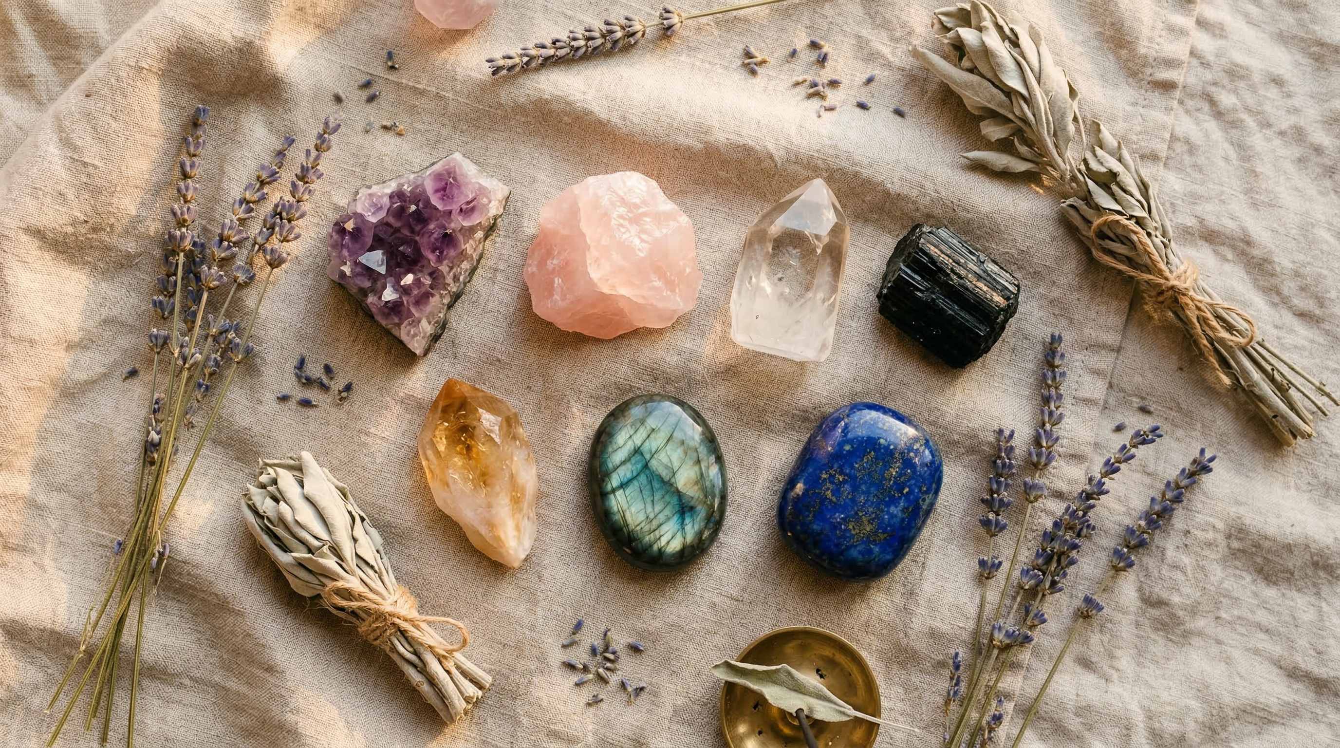 Pierres et cristaux de lithothérapie